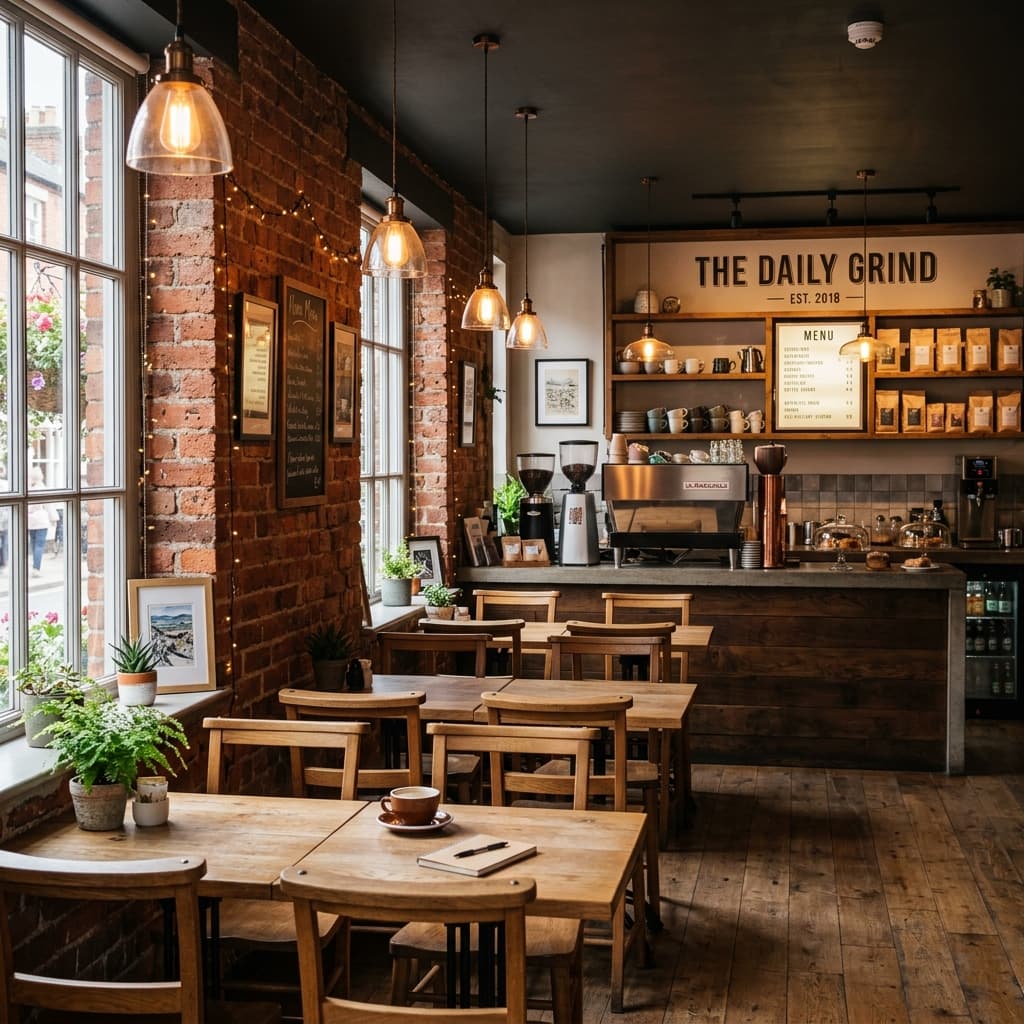 How to Furnish a Small Café on a Budget