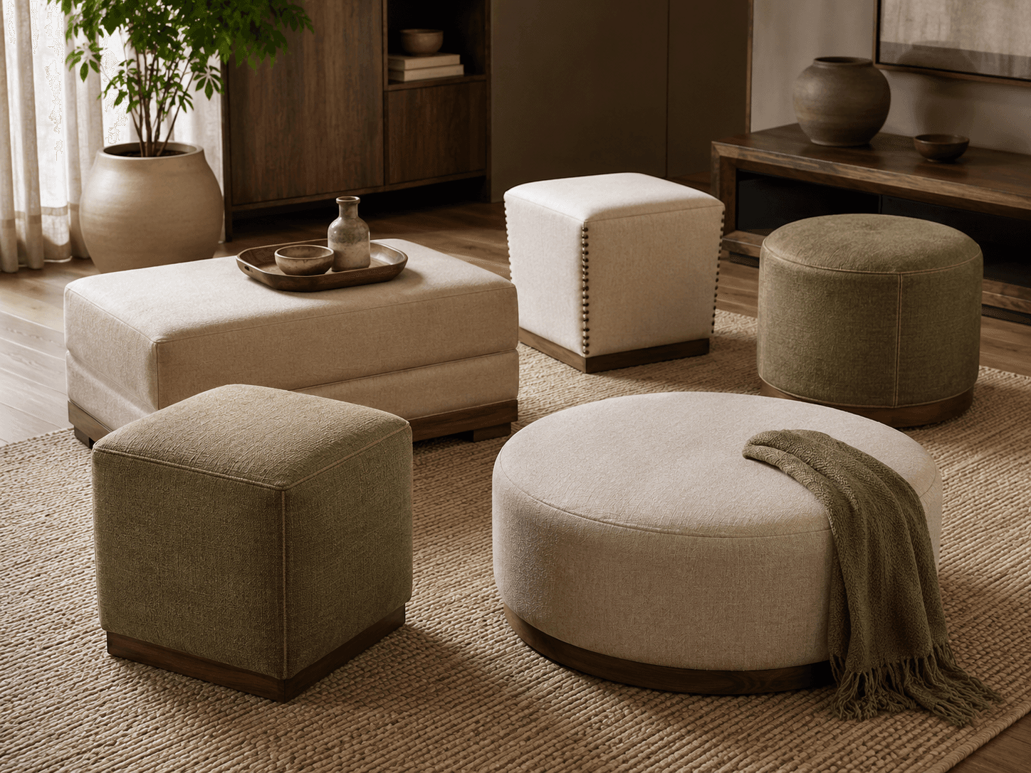 Ottomans & Poufs